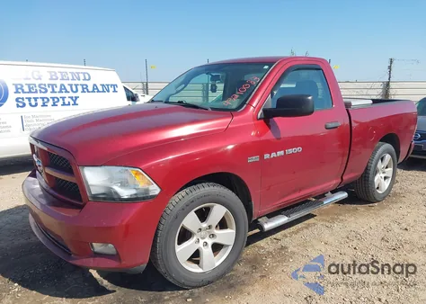 2012 Ram 1500 St z USA, uszkodzony, nr VIN 3C6JD6ATXCG261535